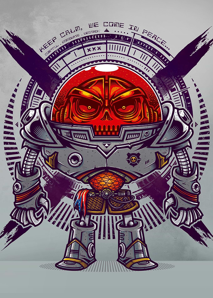 We come in peace...