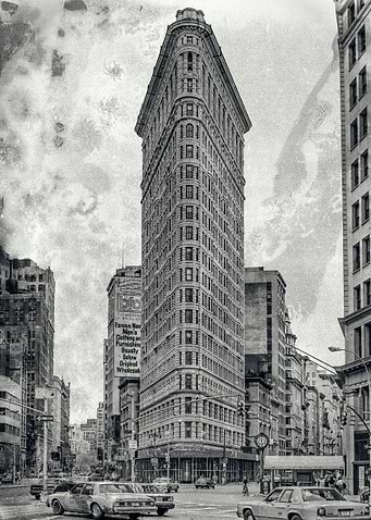 Flatiron building in New Y