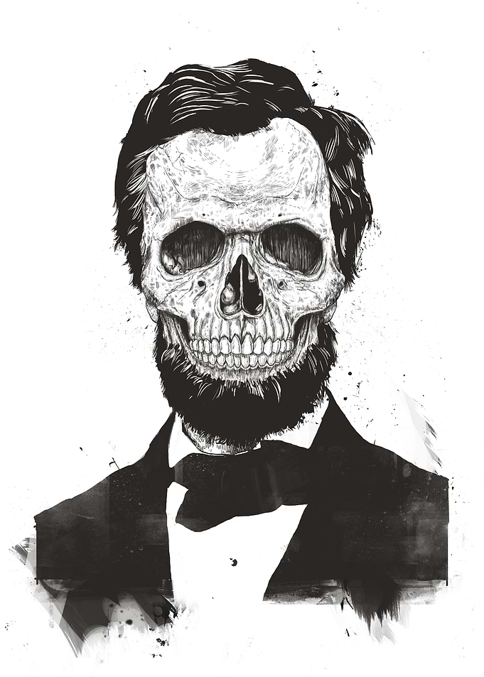 Dead Lincoln (b&w)