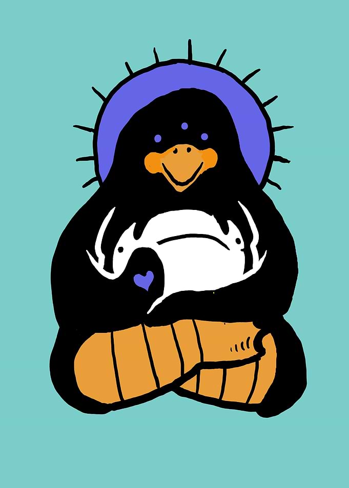 Spirit animal #15' penguin