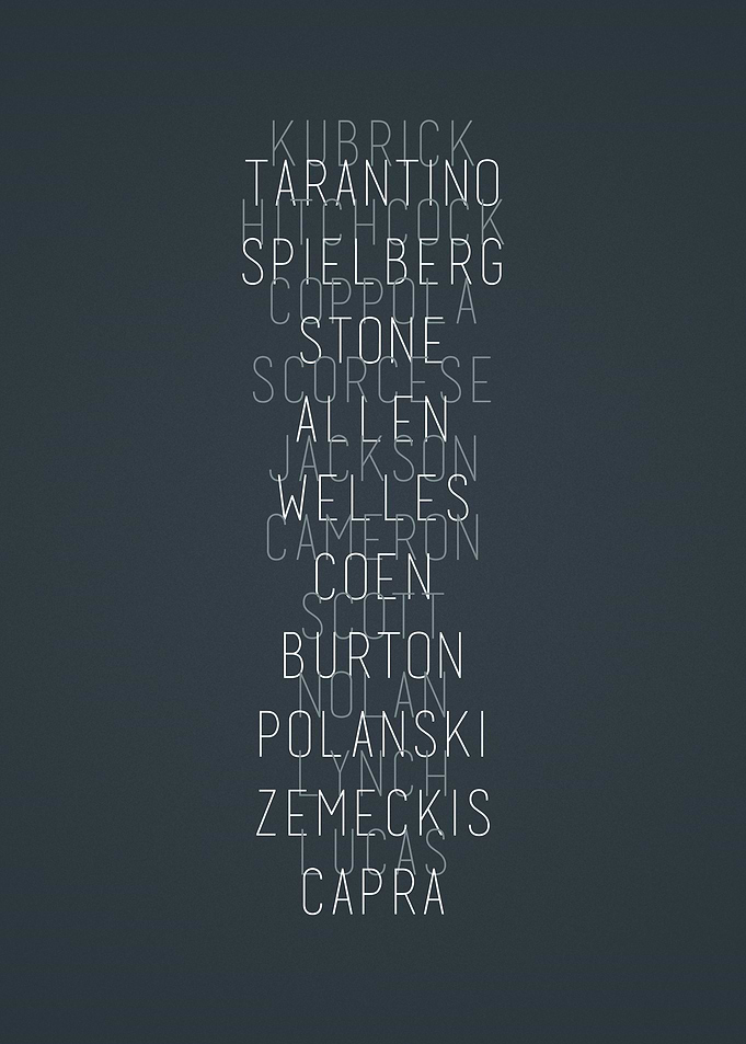 A list of 20 directors who have heavliy influenced my f ...