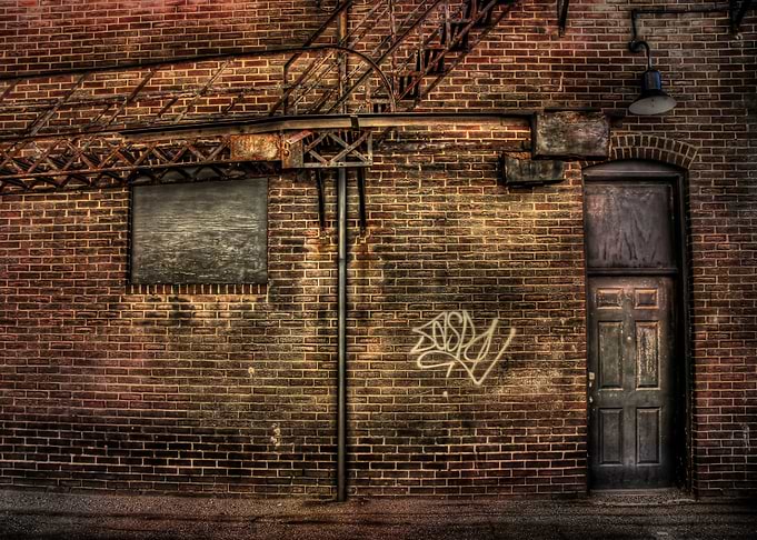 Urban alley