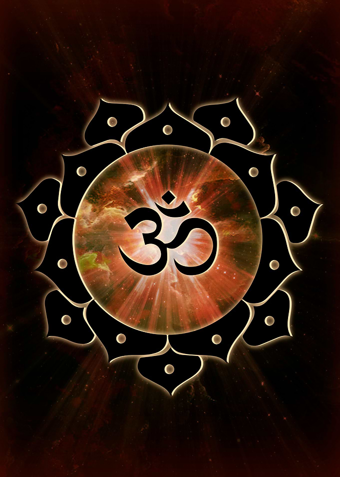 Om sanscrit poster