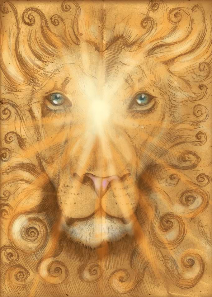 Originally sketched with pencil and colored in Photosho ...