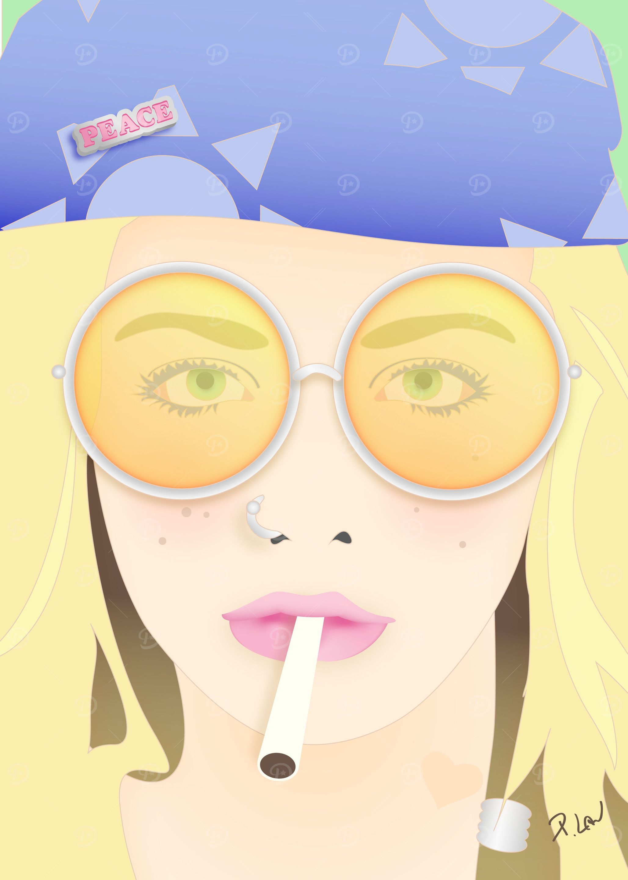 Hippie girl