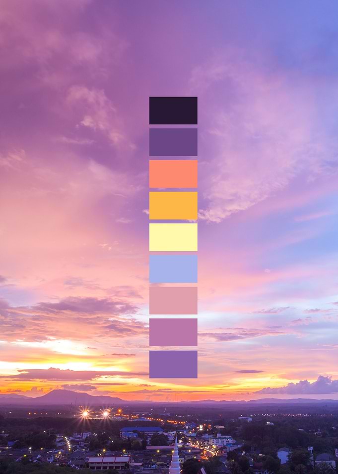 Natures Palette - Above the city