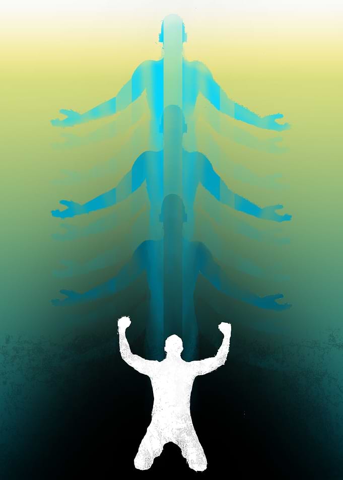 Designed in Photoshop. Title: 'Rise Up'