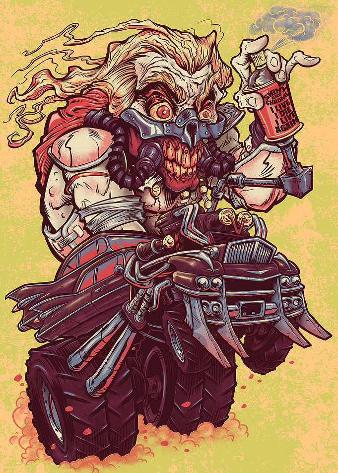 A colab between myself and BeastPop artworks. Joe peel ...