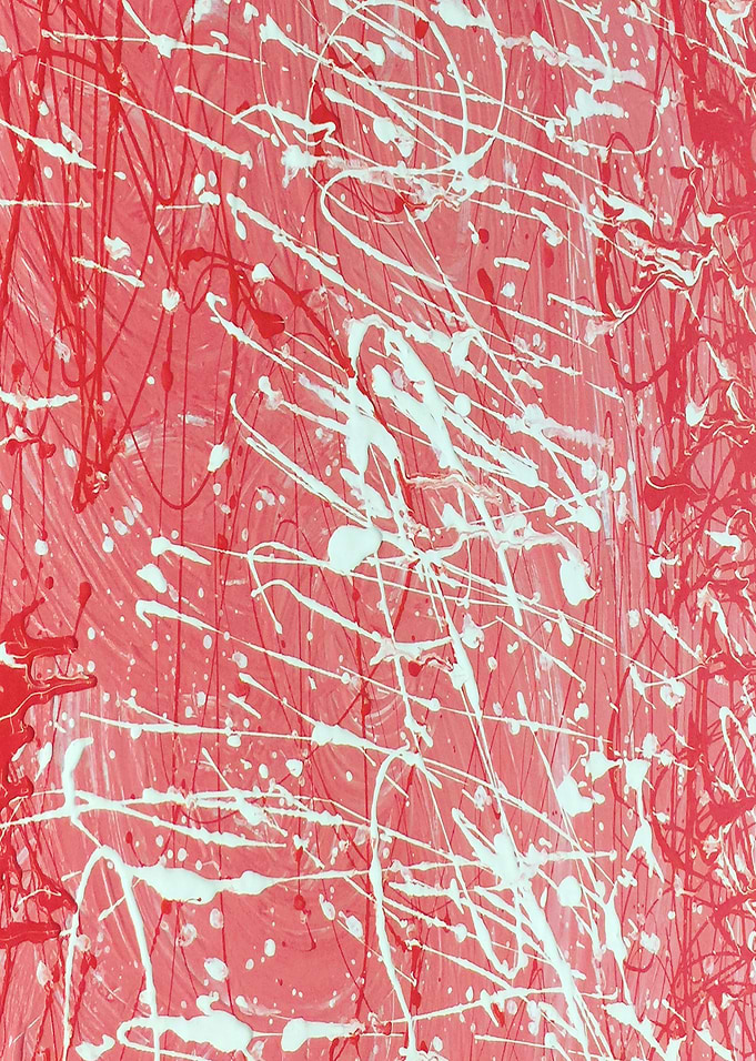 splatter painting