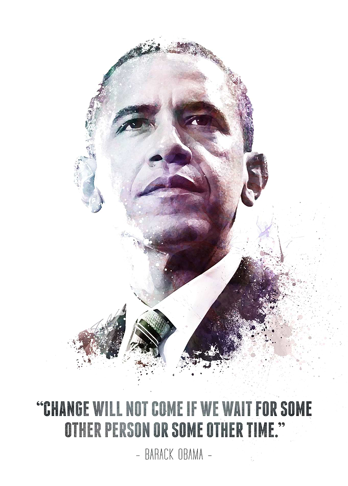The Legendary Barack Obama and his quote.