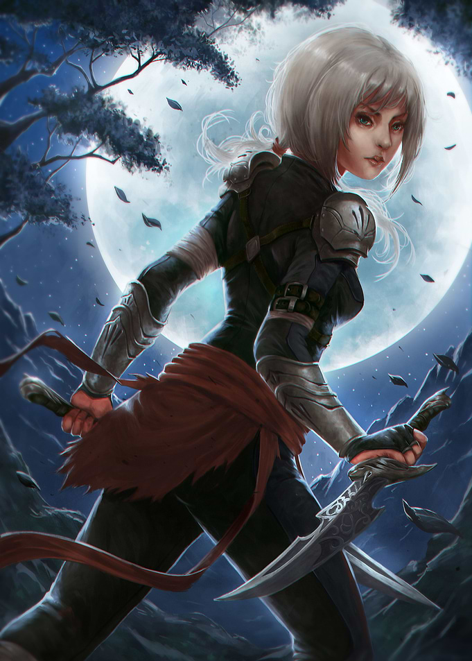 Moonlit Daggers