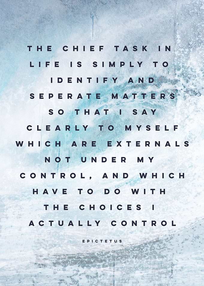 Epictetus was one of the most revered Stoic philosopher ...