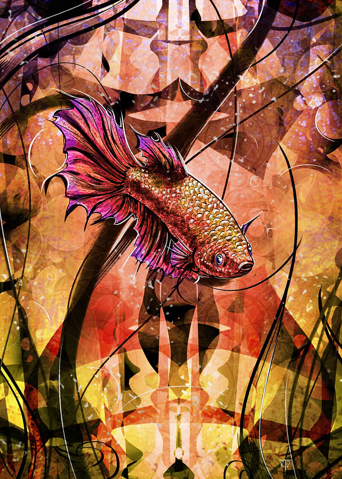Go with the Flow - Warm Colors. Cheers and Enjoy!
