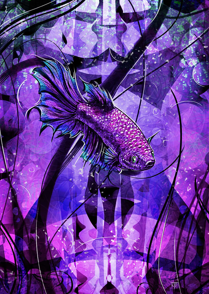 Go with the Flow - Violet Colors. Cheers and Enjoy!