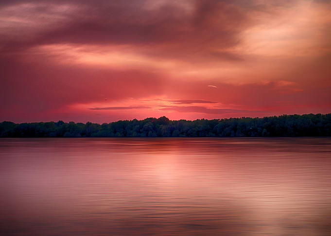 Danube sunset