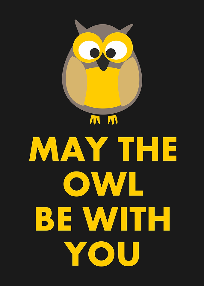 May the owl be with you