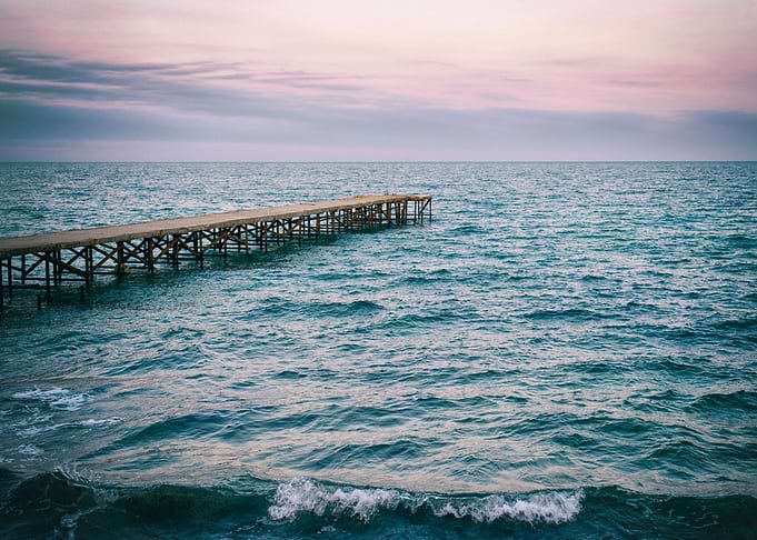 Pier and sea
