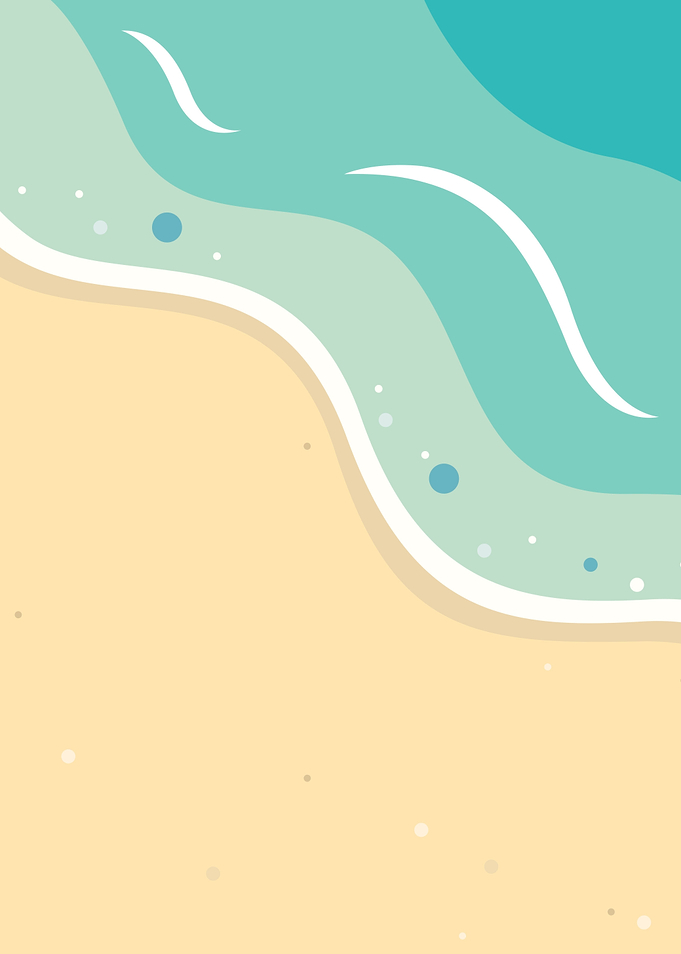 New artwork in shop : Beach elegant design. Colors : bl ...