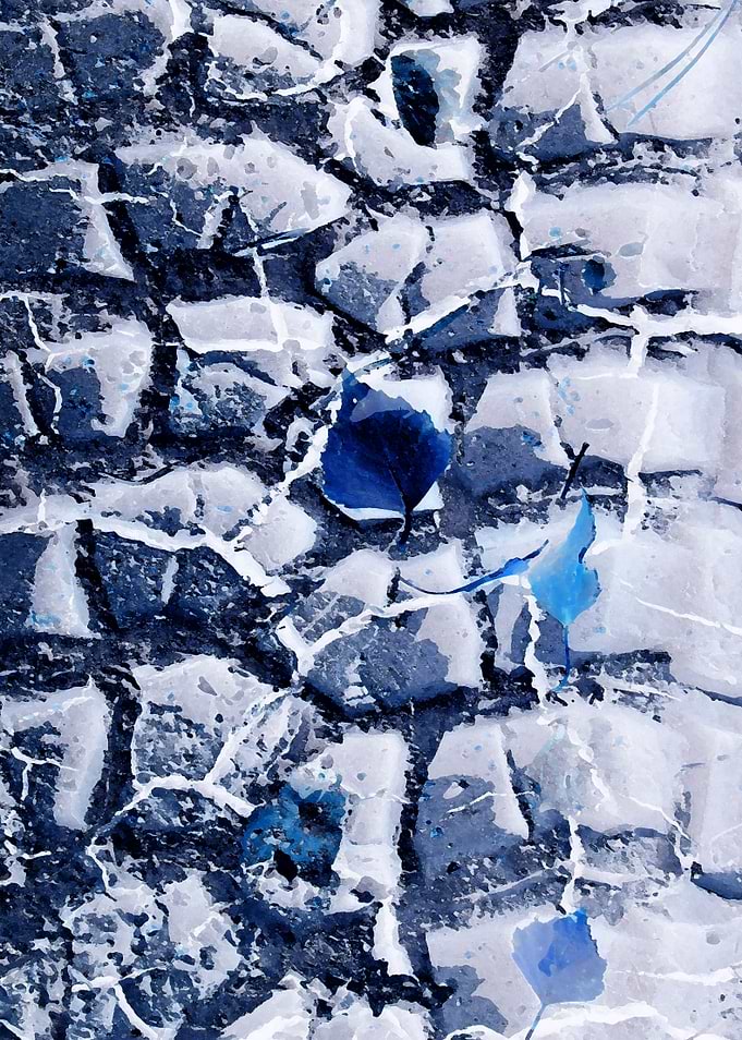 Blue leaf