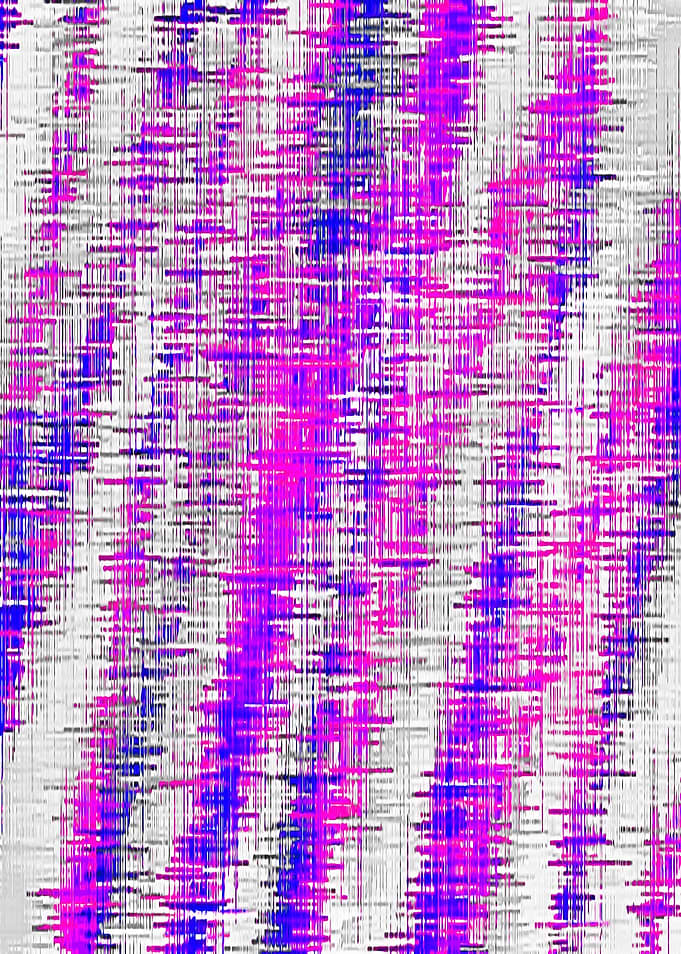pink and blue painting texture abstract with white back ...
