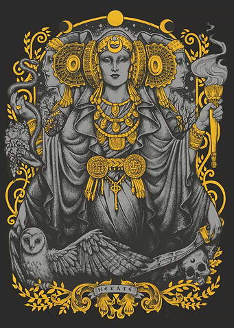 Iberian Hecate, by Medusa Dollmaker