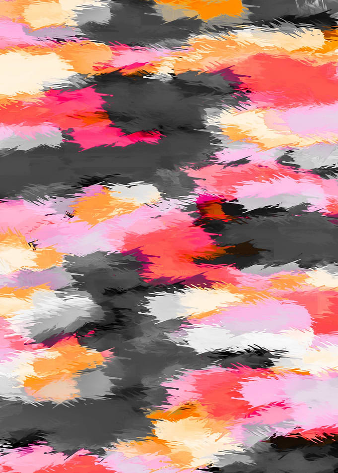 pink orange and black painting texture abstract backgro ...