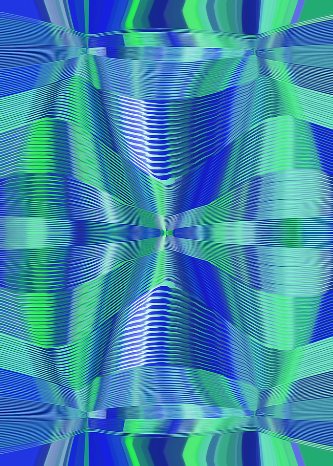 blue and green lines drawing texture abstract backgroun ...