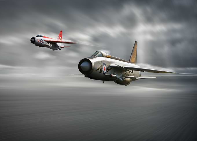 Special Scheme RAF Lightnings from 56 Squadron and 111 ...