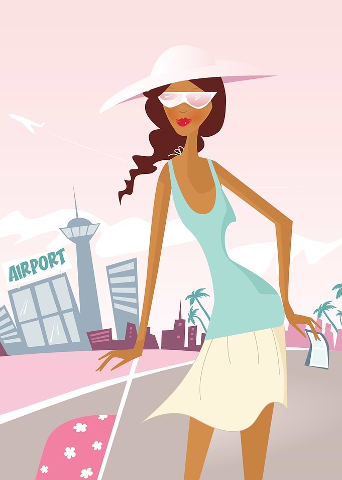 New displate in Shop : METAL ART / The Airport Girl : V ...