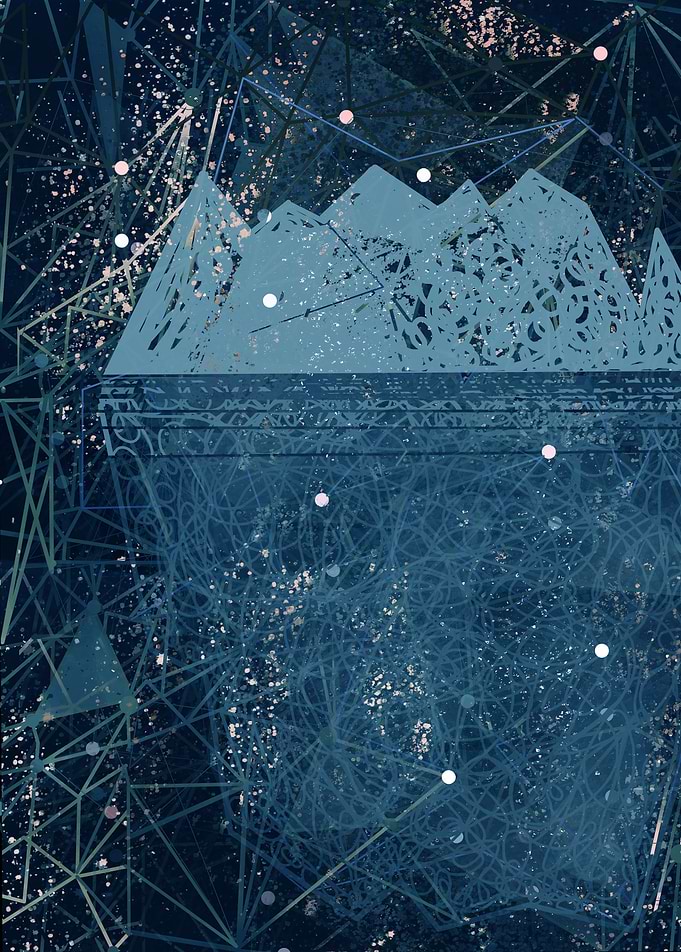 space iceberg
