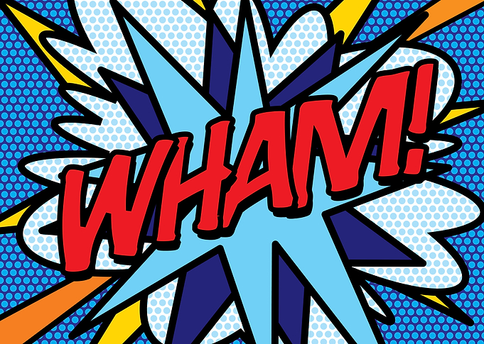 Comic book pop art inspired art that makes a great gift ...