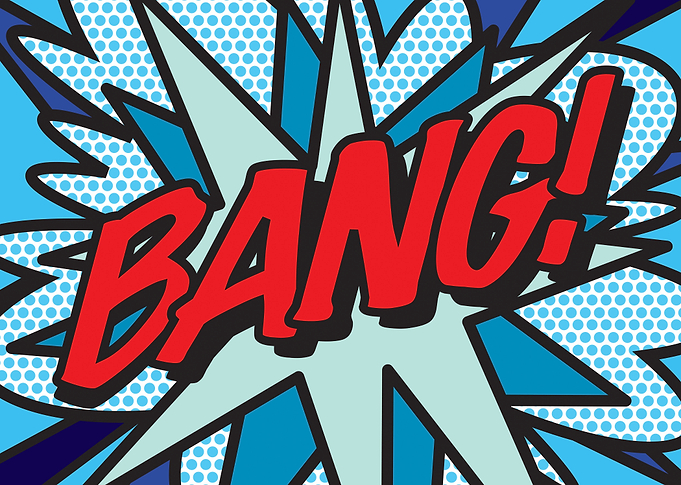 Comic book pop art inspired art that makes a great gift ...