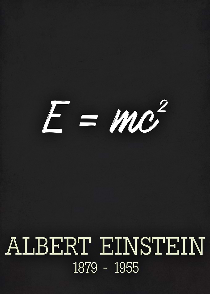 Albert Einstein poster
