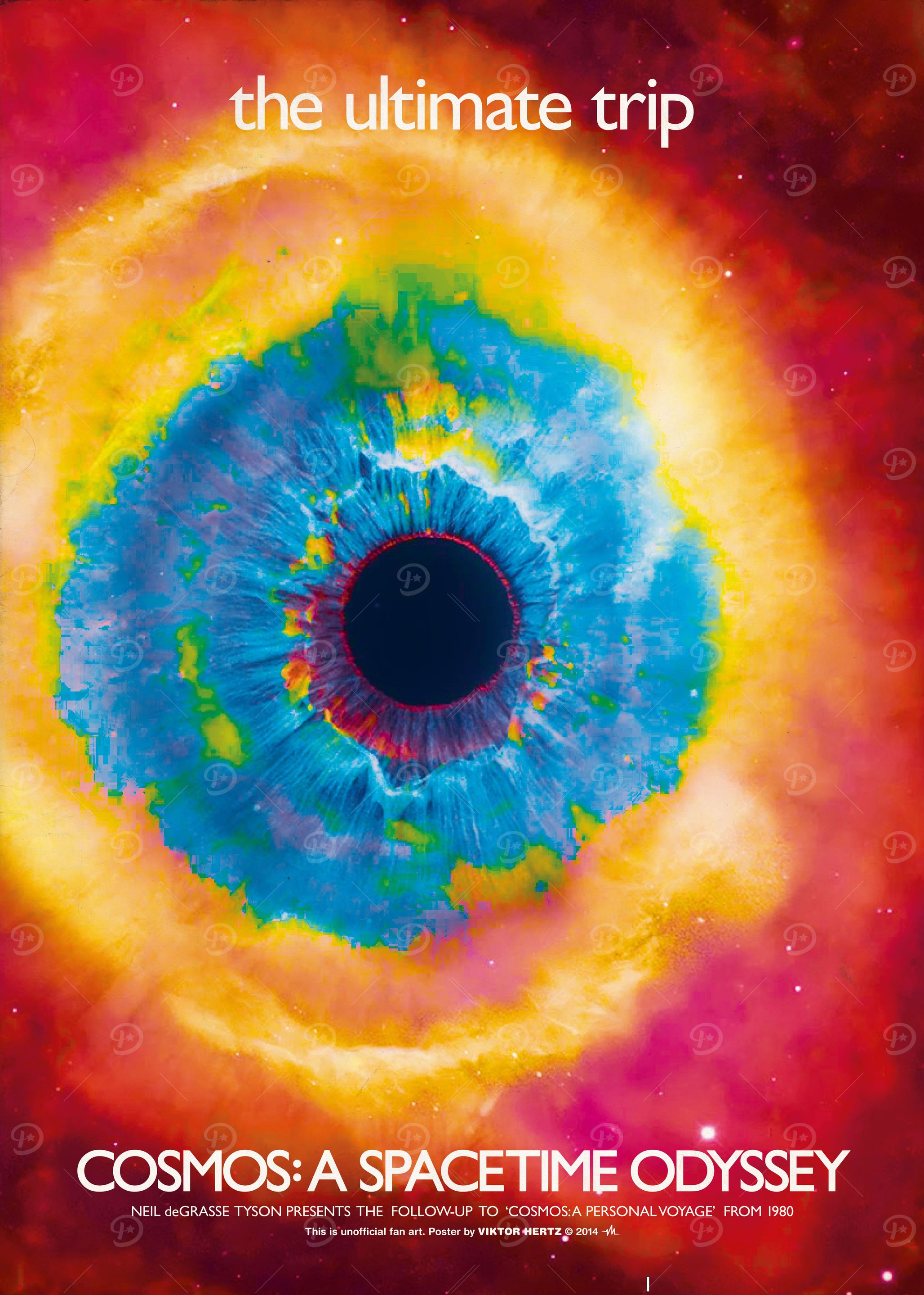 COSMOS: a spacetime odyssey. Sci-fi mash-up.