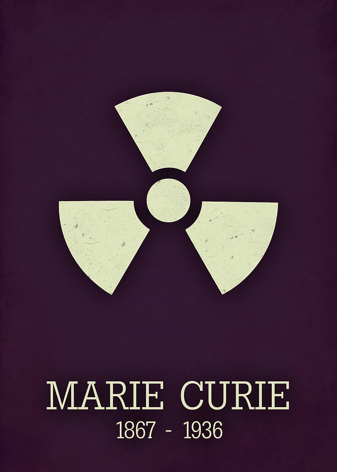 Marie Curie poster
