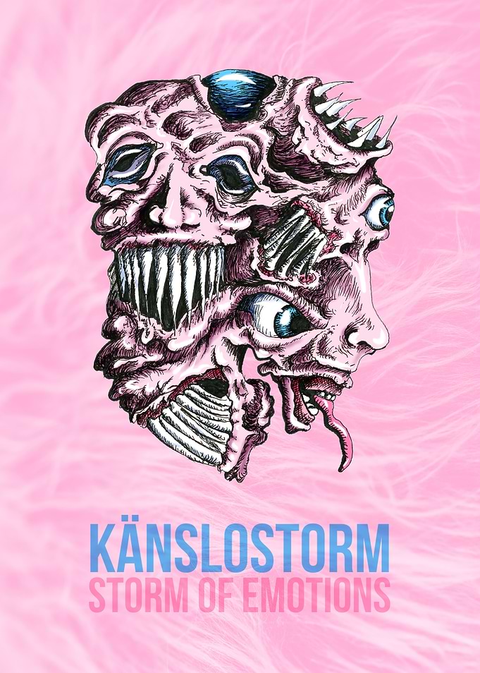 The ink art might be a little bit grotesque. But the co ...