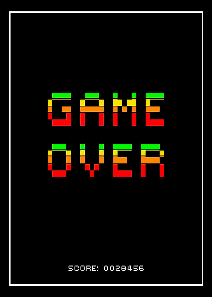 Retro-game over