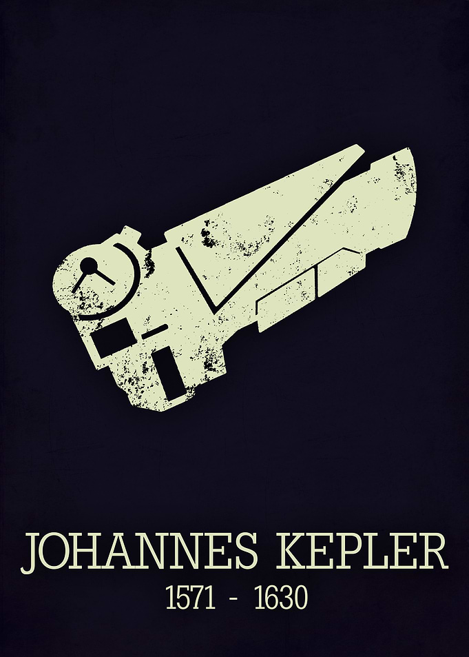 Johannes Kepler poster