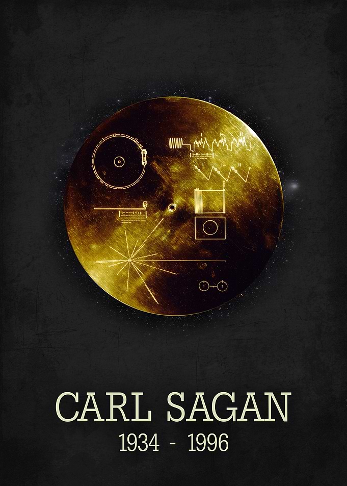 Carl Sagan poster