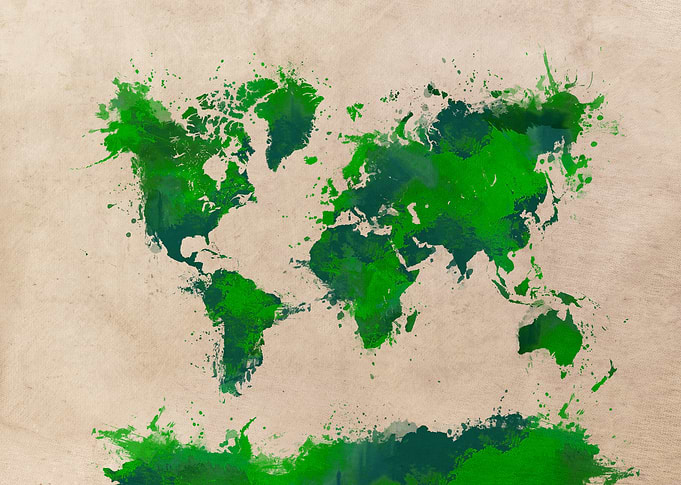 world map
