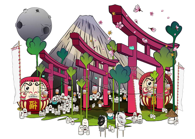 Fuji Scene