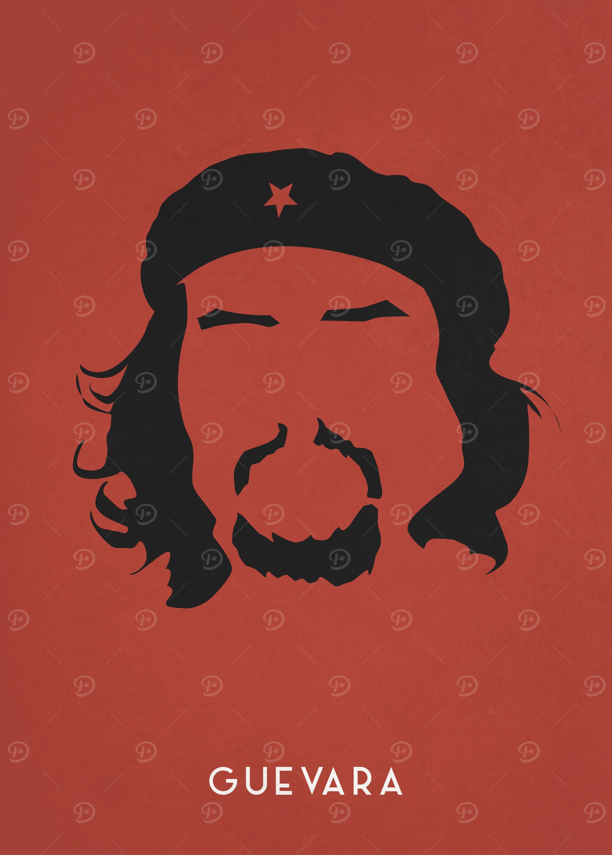 Legendary Mustaches - Che Guevara.