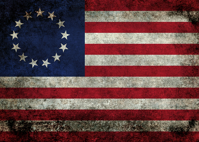 The Betsy Ross flag is an early design of the flag of t ...