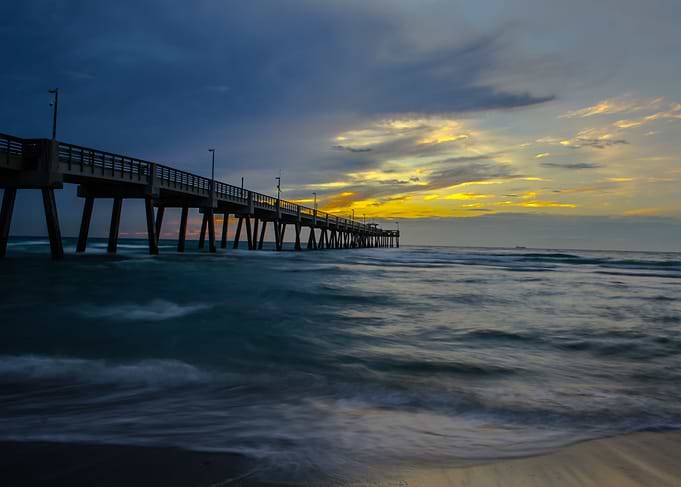 Dania Beach Pier, Dania Beach Florida.