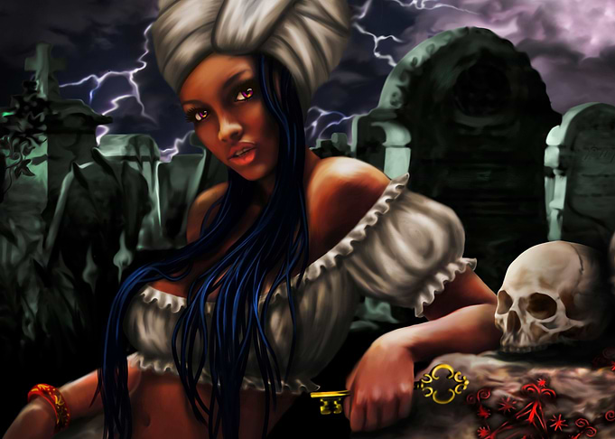 Ayisan vodhoo goddess
