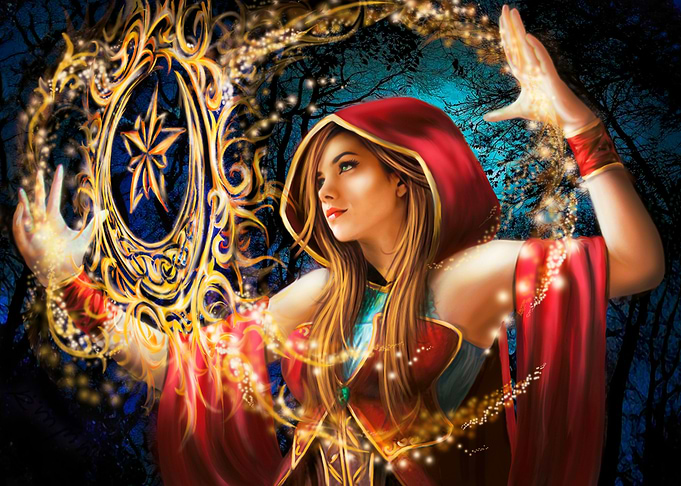 The spell of Heliana