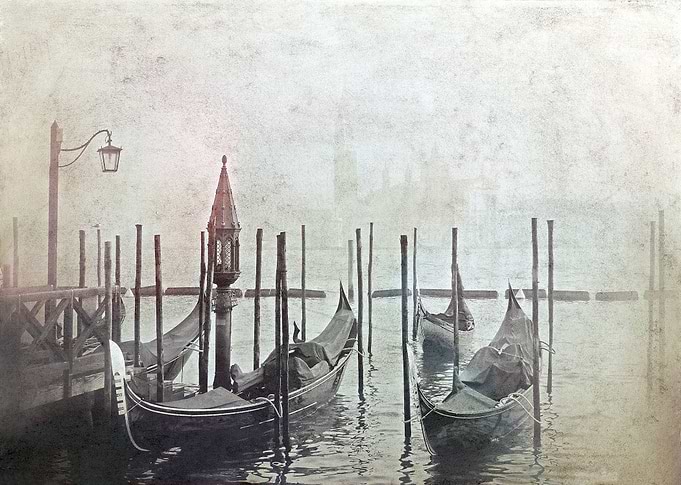 Vintage Venetian Scene