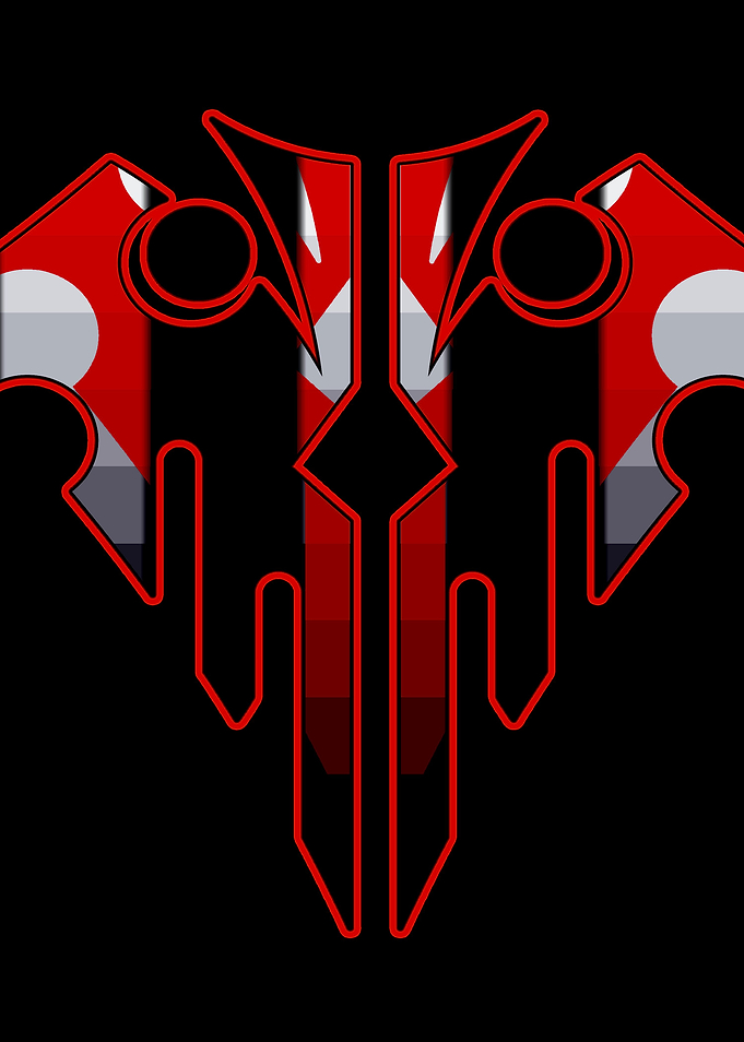 Wicked Abstract Skull