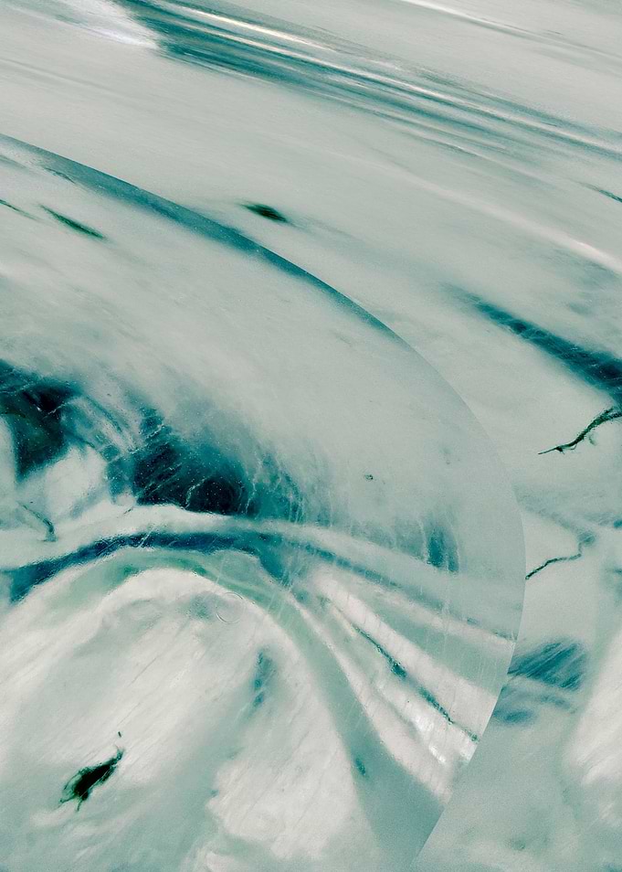 Abstract ice texture