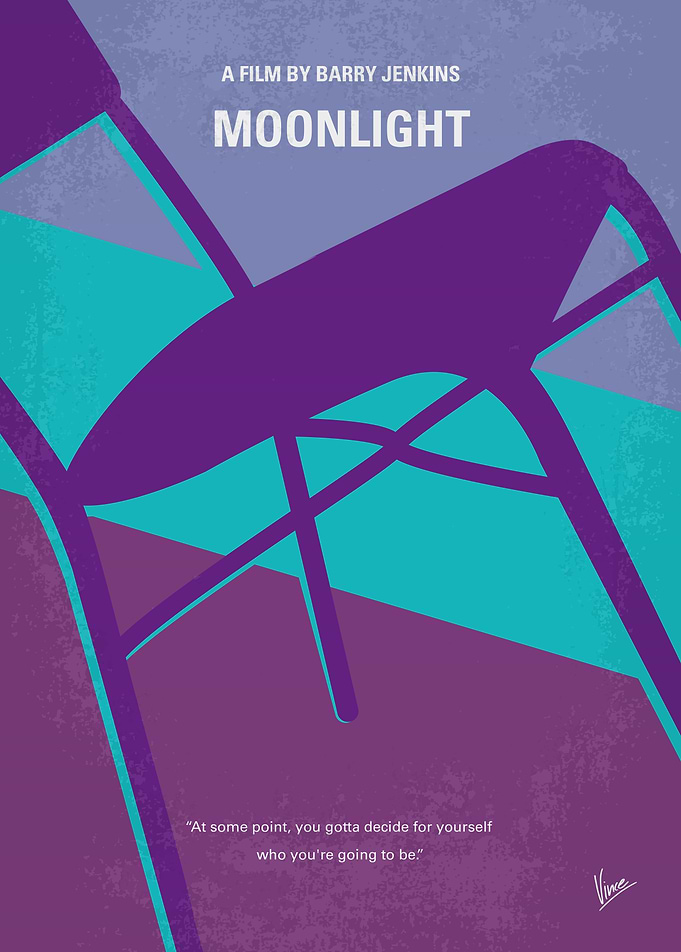 No757 My Moonlight minimal movie poster The tender, he ...